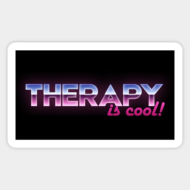 Therapy is Cool! Sticker by midwifesmarket